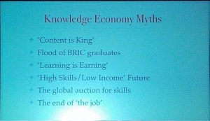 6 'myths' not to emerge from the 'knowledge revolution'